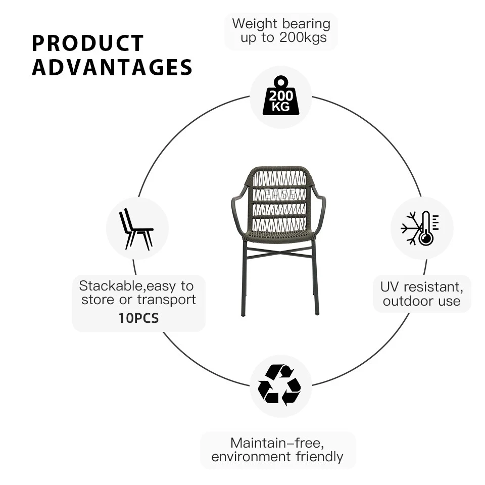 Outdoor Aluminum Restaurant Arm Chairs price