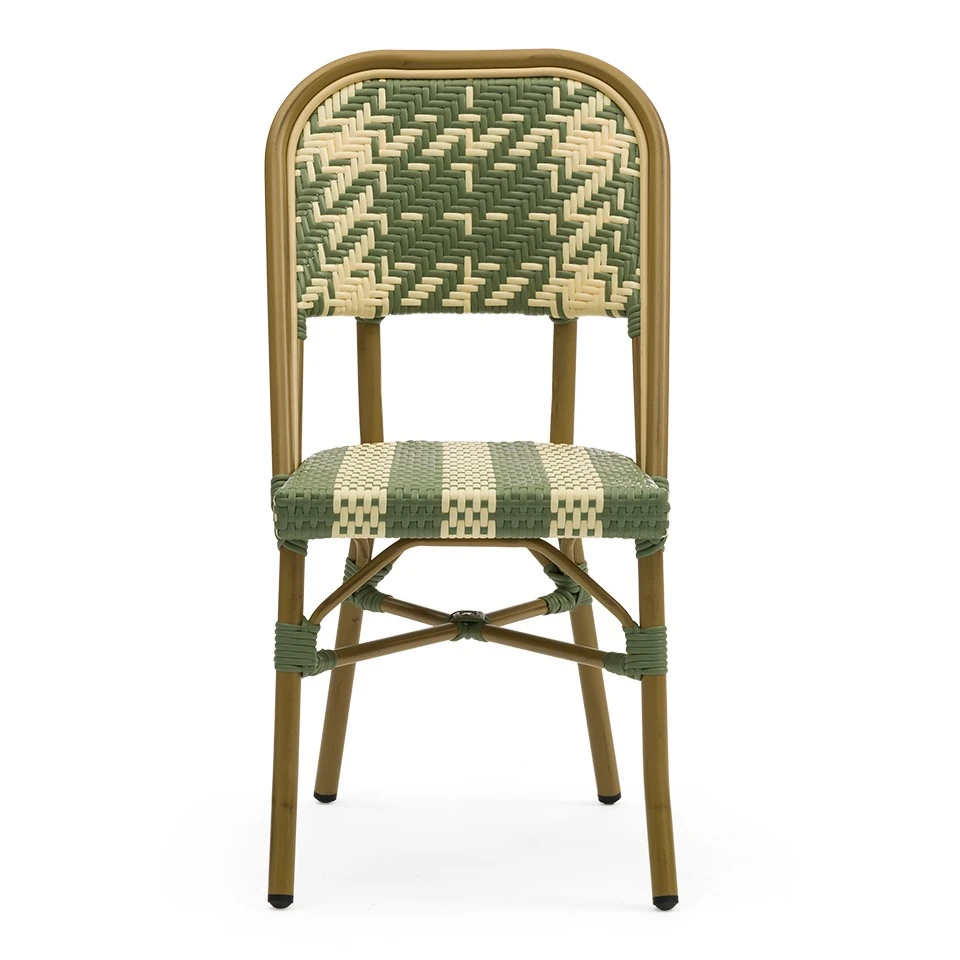 French Bistro Rattan Outdoor Dining Chairs suppliers